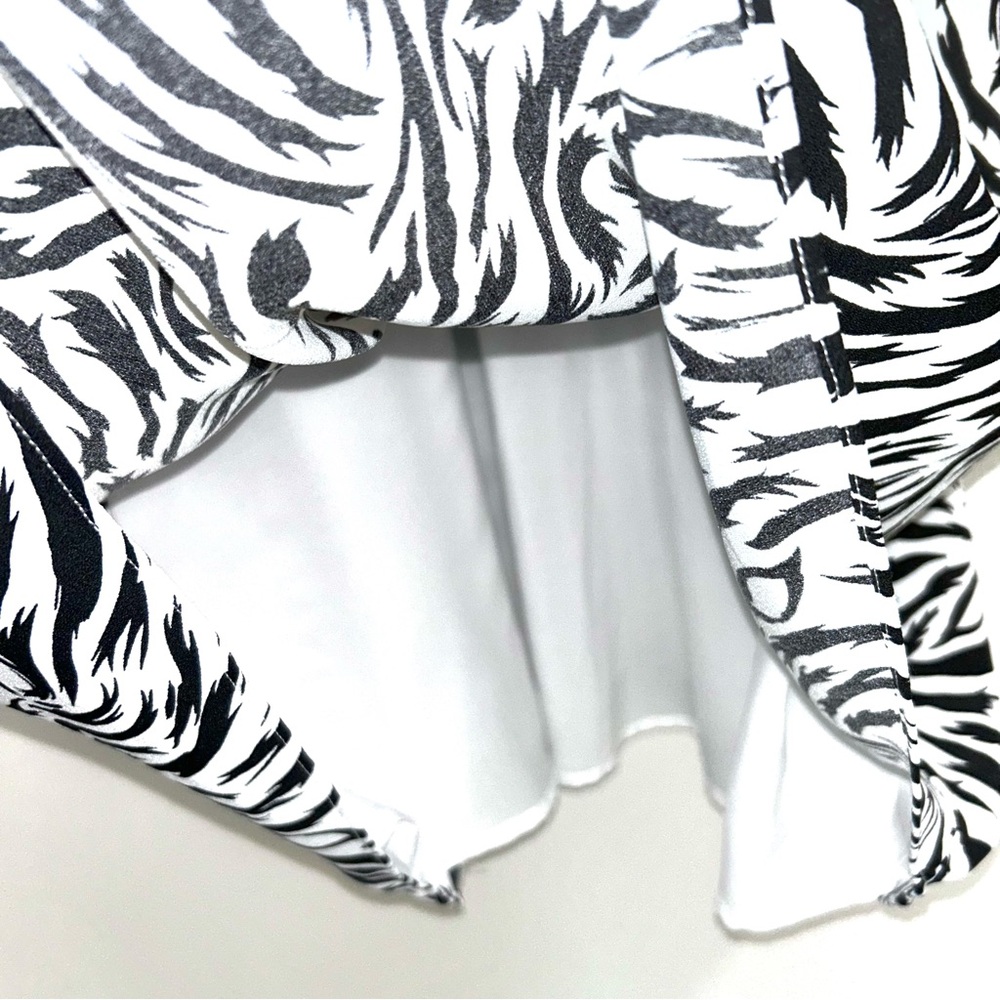 Black and White Zebra Print Dress NWOT - Picture 7 of 10
